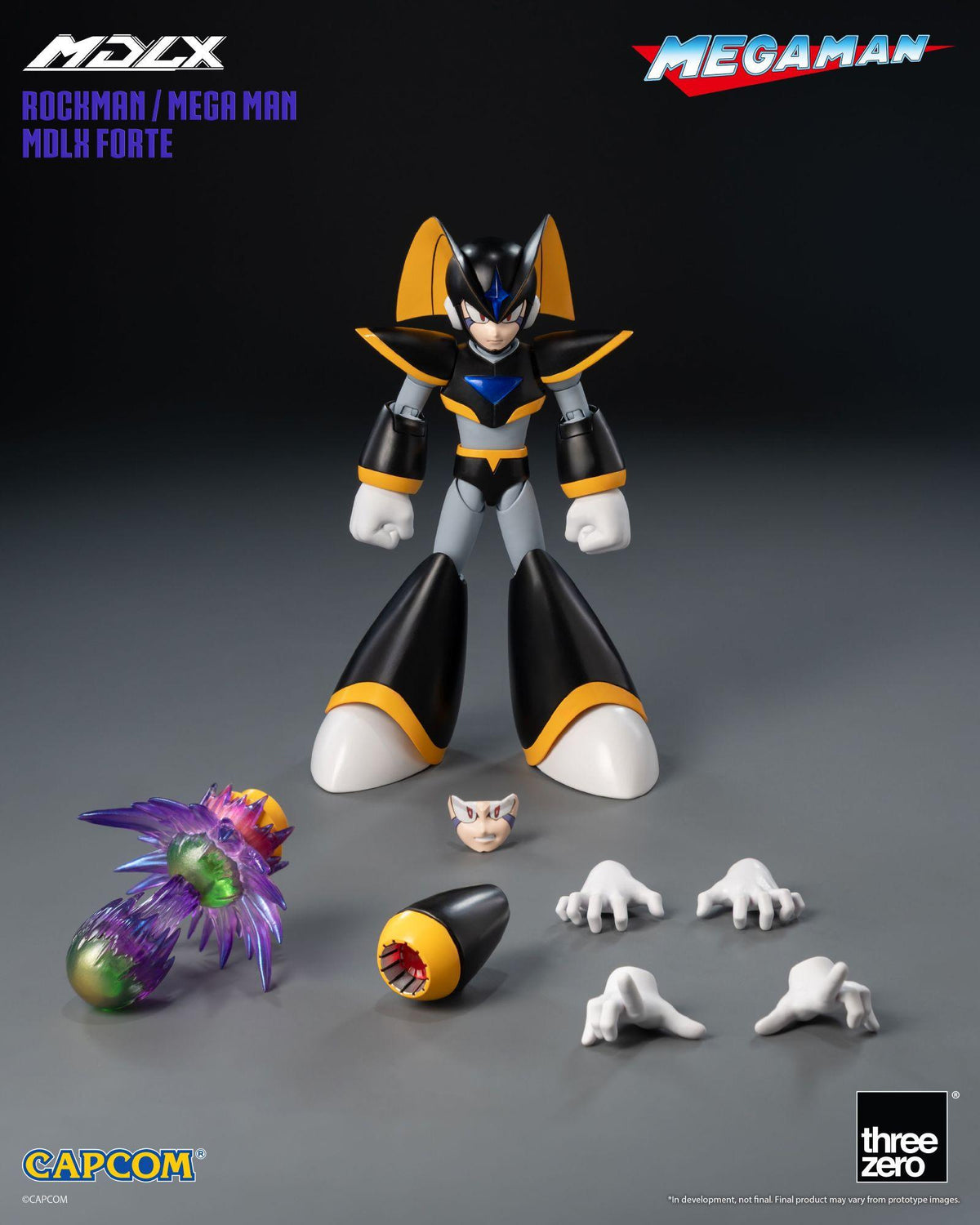 Mega Man - Rockman MDLX Forte 4" Figure