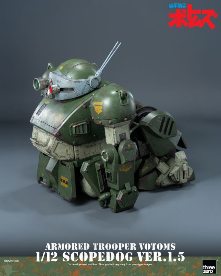 Armored Trooper VOTOMS - Scopedog Version 1.5 1:12 Scale Action Figure