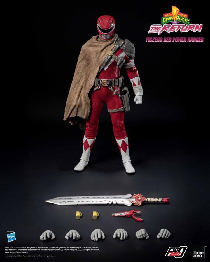 Mighty Morphin Power Rangers: The Return - Red Ranger FigZero 1:6 Scale Figure