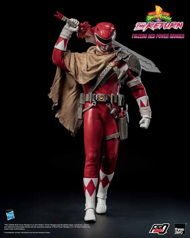 Mighty Morphin Power Rangers: The Return - Red Ranger FigZero 1:6 Scale Figure
