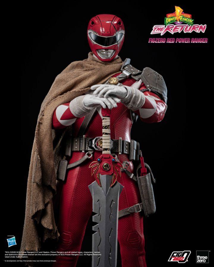 Mighty Morphin Power Rangers: The Return - Red Ranger FigZero 1:6 Scale Figure