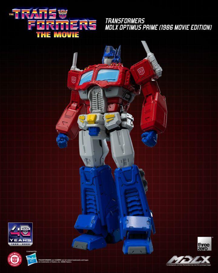 Transformers: The Movie (1986) - Optimus Prime MDLX Action Figure