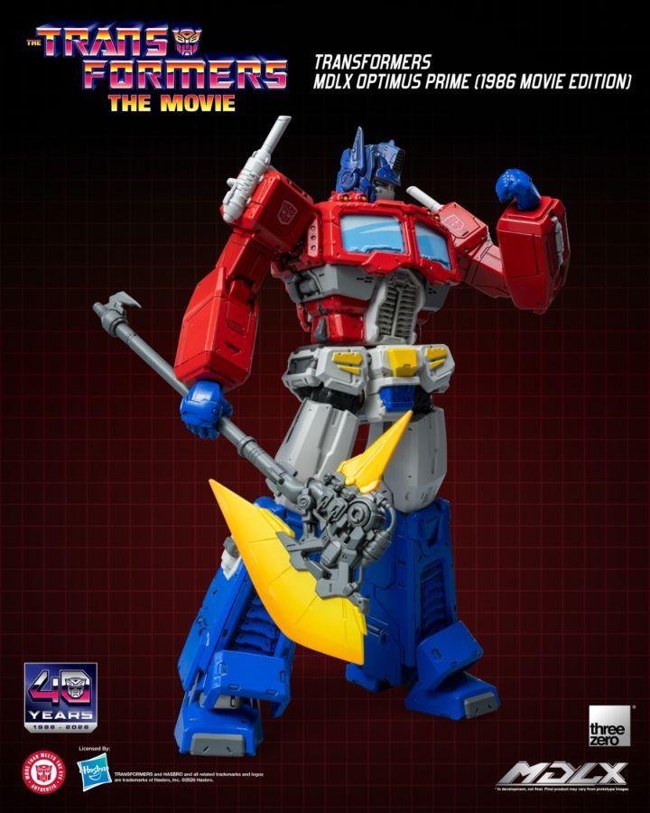Transformers: The Movie (1986) - Optimus Prime MDLX Action Figure