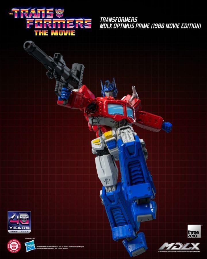 Transformers: The Movie (1986) - Optimus Prime MDLX Action Figure