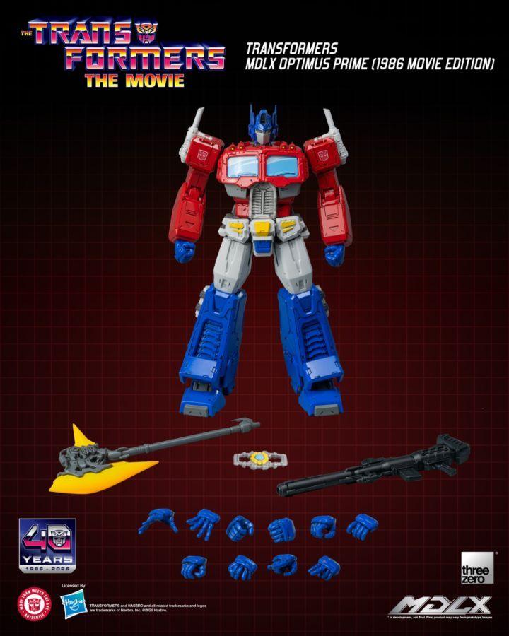 Transformers: The Movie (1986) - Optimus Prime MDLX Action Figure