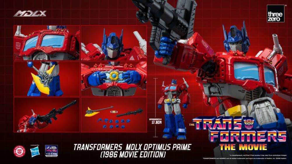 Transformers: The Movie (1986) - Optimus Prime MDLX Action Figure