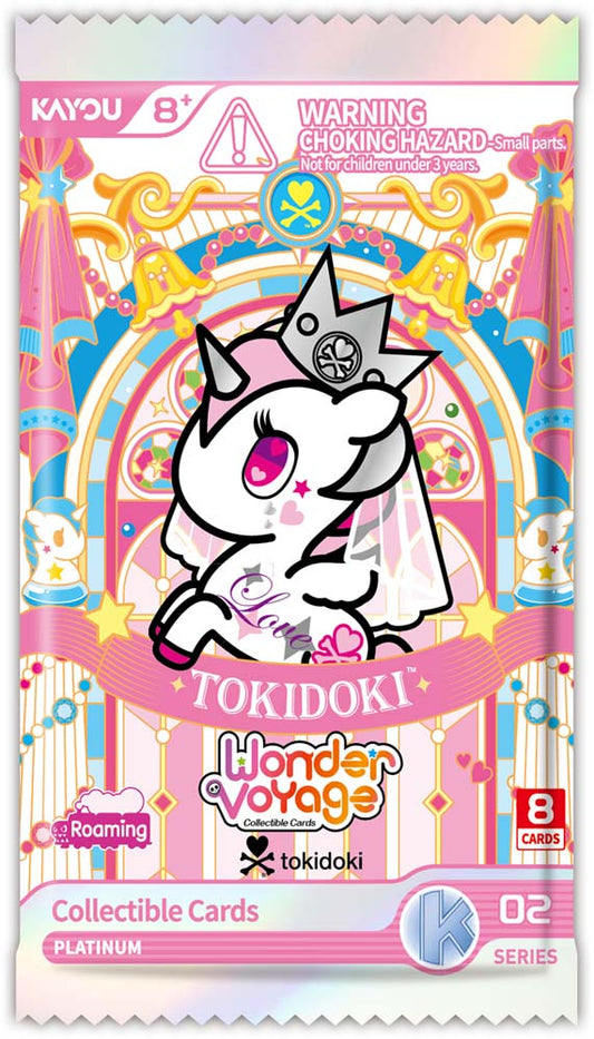 Kayou Tokidoki Wonder Voyage Collectible Trading Cards Roaming Edition Foil Series 2 Booster Pack