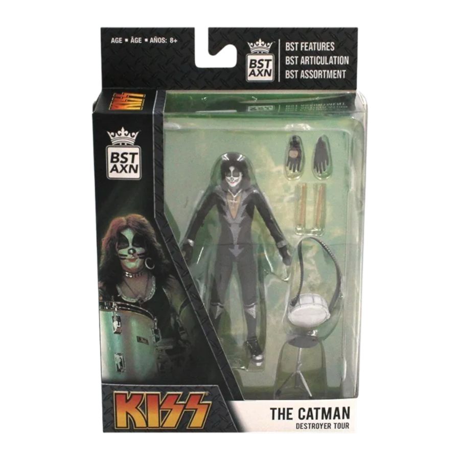Kiss - The Catman (Peter Criss) BST AXN 5'' Action Figure