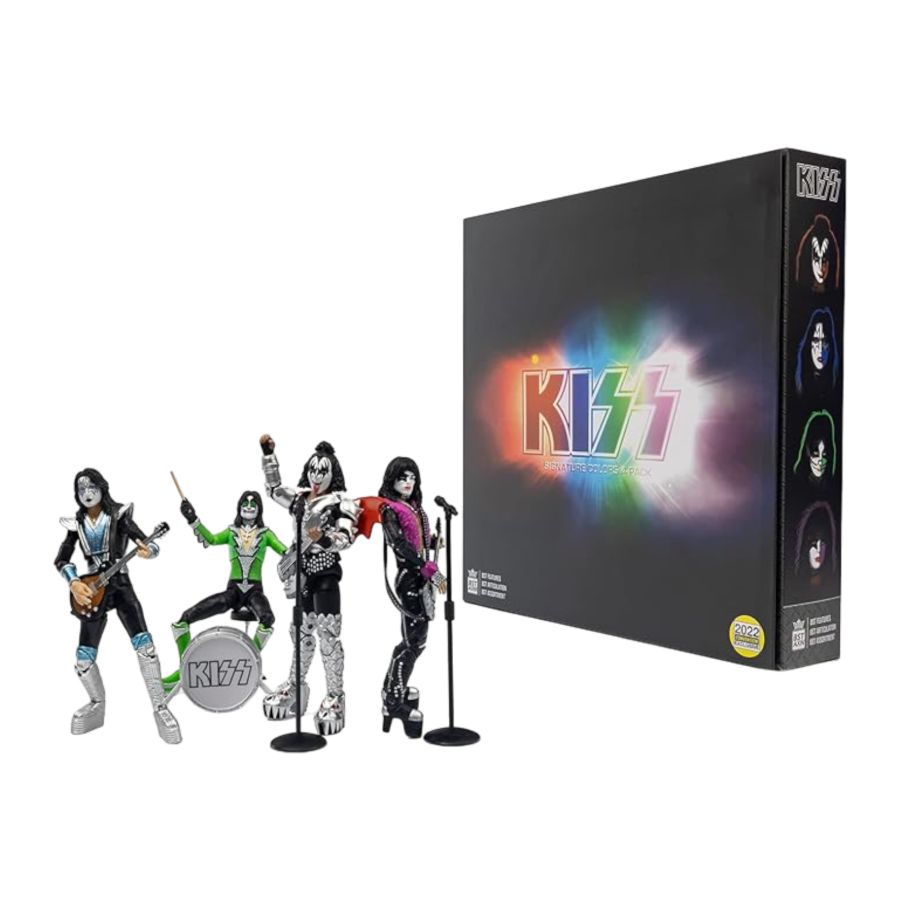 Kiss - The Band Vegas Outfits 4-Pack BST AXN 5 Kiss - The Band Vegas Outfits 4-Pack BST AXN 5