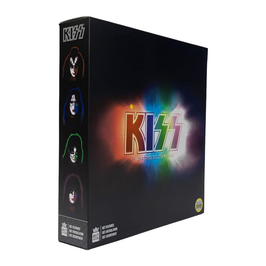 Kiss - The Band Vegas Outfits 4-Pack BST AXN 5