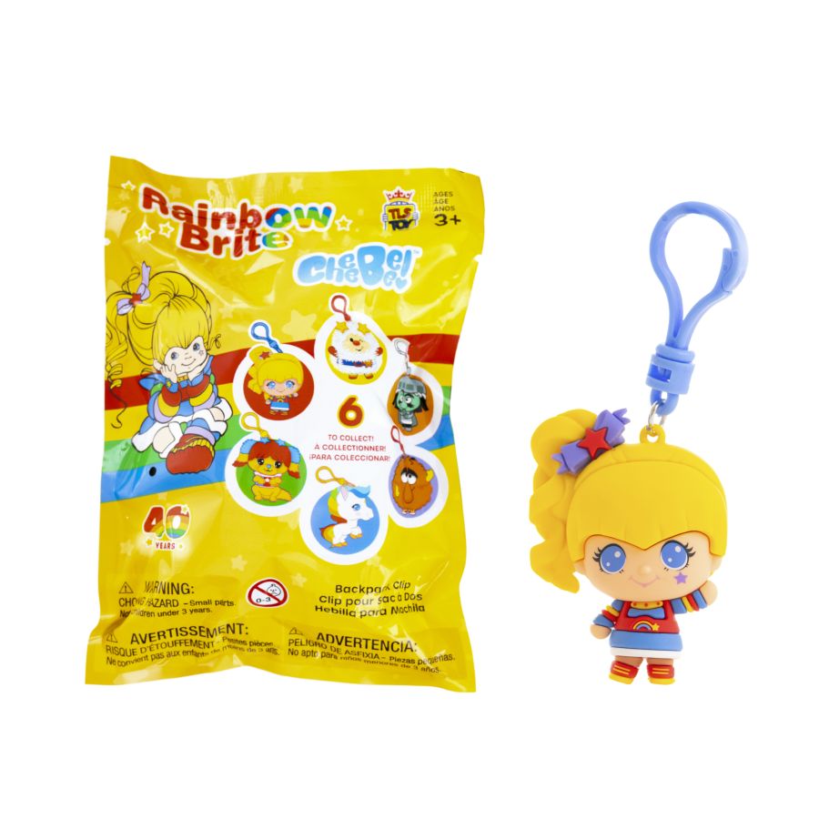 Rainbow Brite - 2.5" CheeBee Keychain Blind Bag (Display of 24)