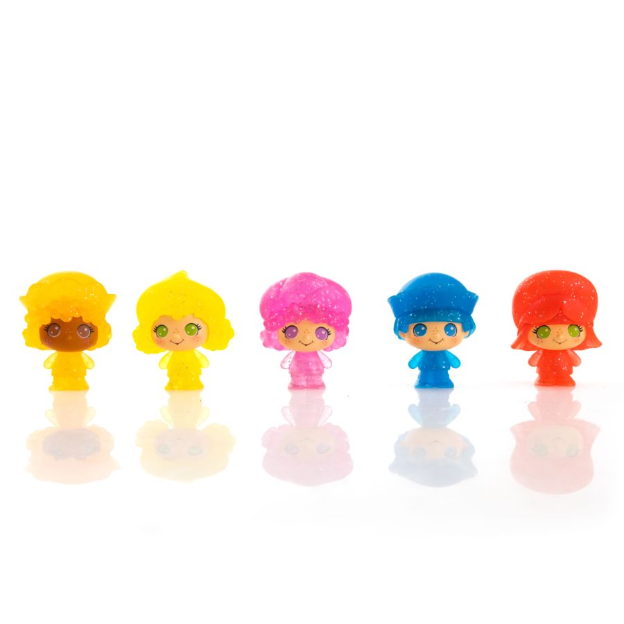 mini berry shop.ྀི ページ Strawberry Shortcake 1 1/2-Inch Cheebee Mini-Figures Display