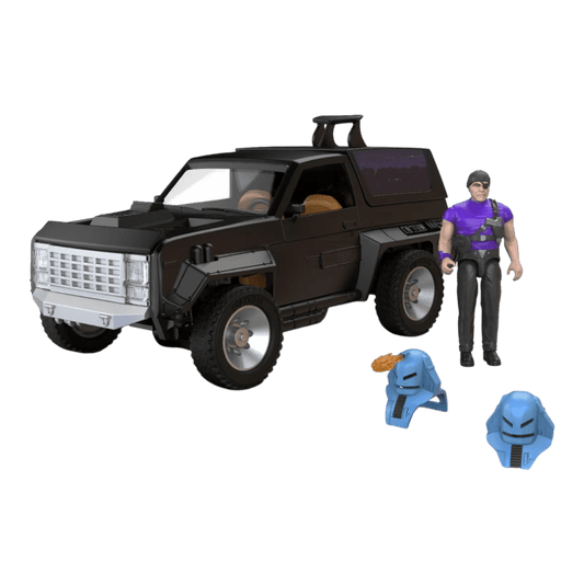 M.A.S.K. - Armored Assault Vehicle (AAV) Vehicle with Cliff Danger Action Figure