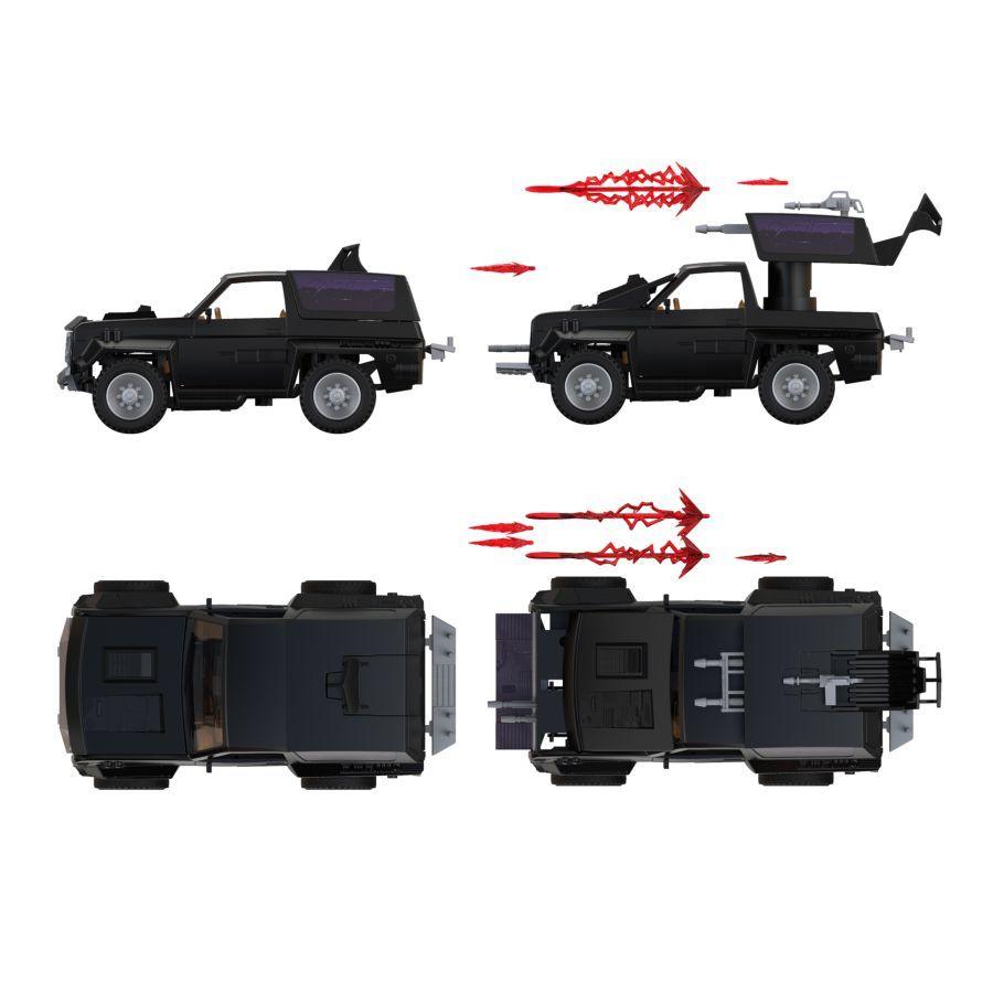 M.A.S.K. - Armored Assault Vehicle (AAV) Vehicle with Cliff Danger Action Figure