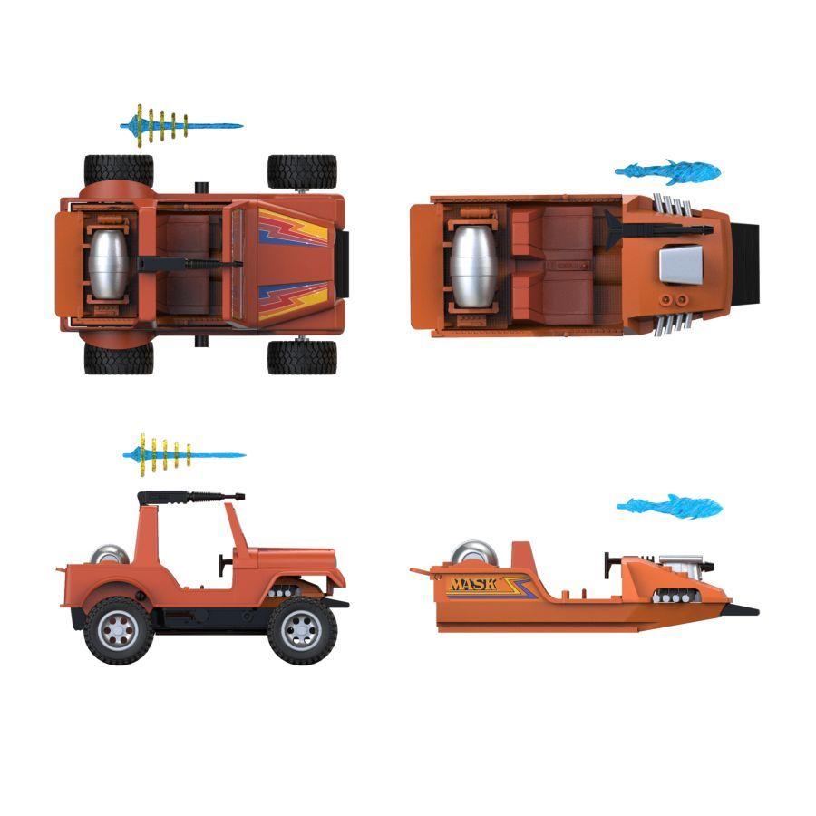 M.A.S.K. - Gator Vehicle with Dusty Hayes Action Figure