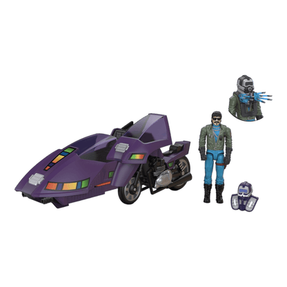 M.A.S.K. - Stealth Submarine Cycle (SSC) Vehicle with Sly Rax Action Figure