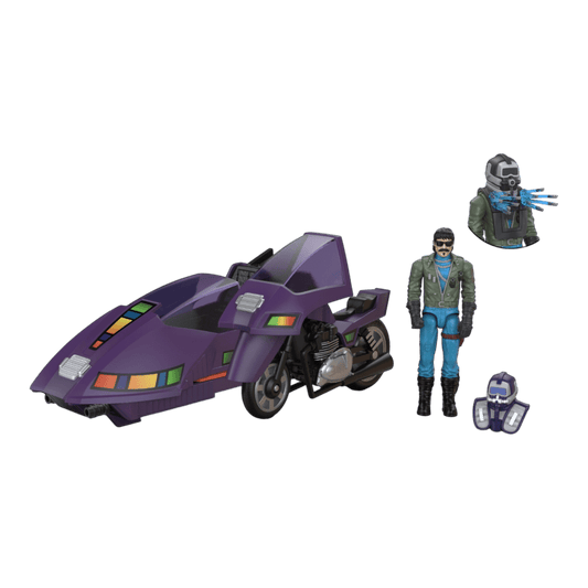 M.A.S.K. - Stealth Submarine Cycle (SSC) Vehicle with Sly Rax Action Figure