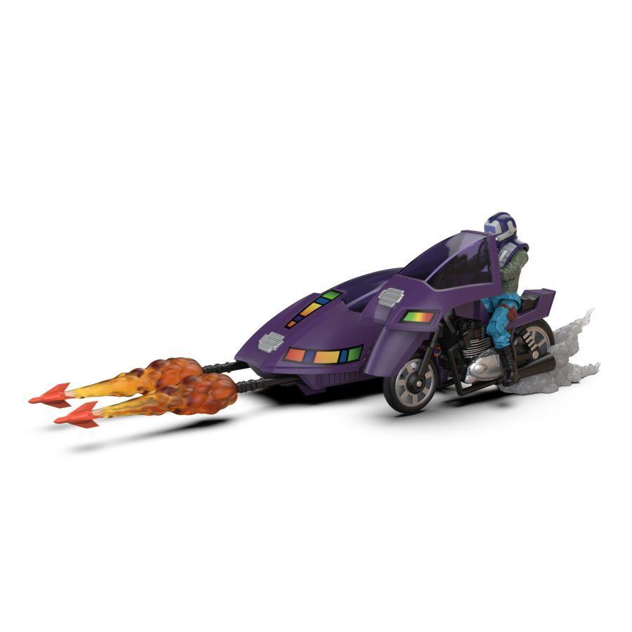 M.A.S.K. - Stealth Submarine Cycle (SSC) Vehicle with Sly Rax Action Figure