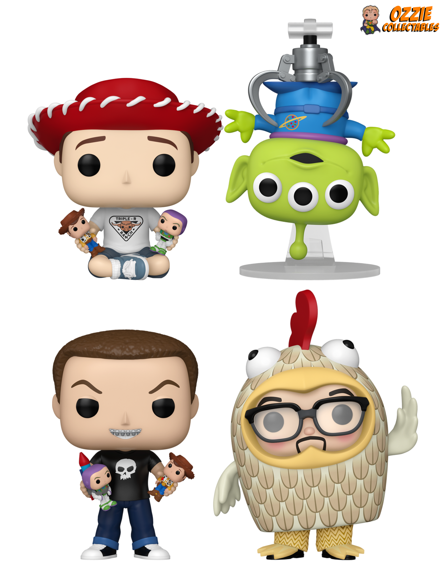 Toy Story 30th Anniversary Bundle - 4 POP! Vinyls