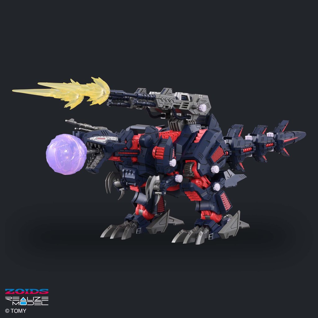 ZOIDS REALIZE MODEL RMZ-12 GENO SAURER (RAVEN SPECIAL)