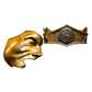 House of the Dragon - King Viserys Mask & Crown