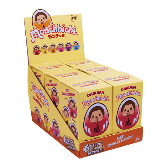 Monchhichi - Daruma Vinyl Blind Box (Display of 6)