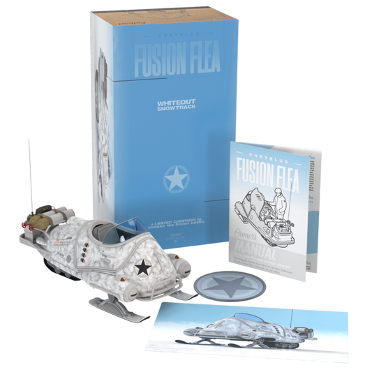 Fallout - Whiteout Snowtrack Fusion Flea 1:18 Scale Diecast Vehicle