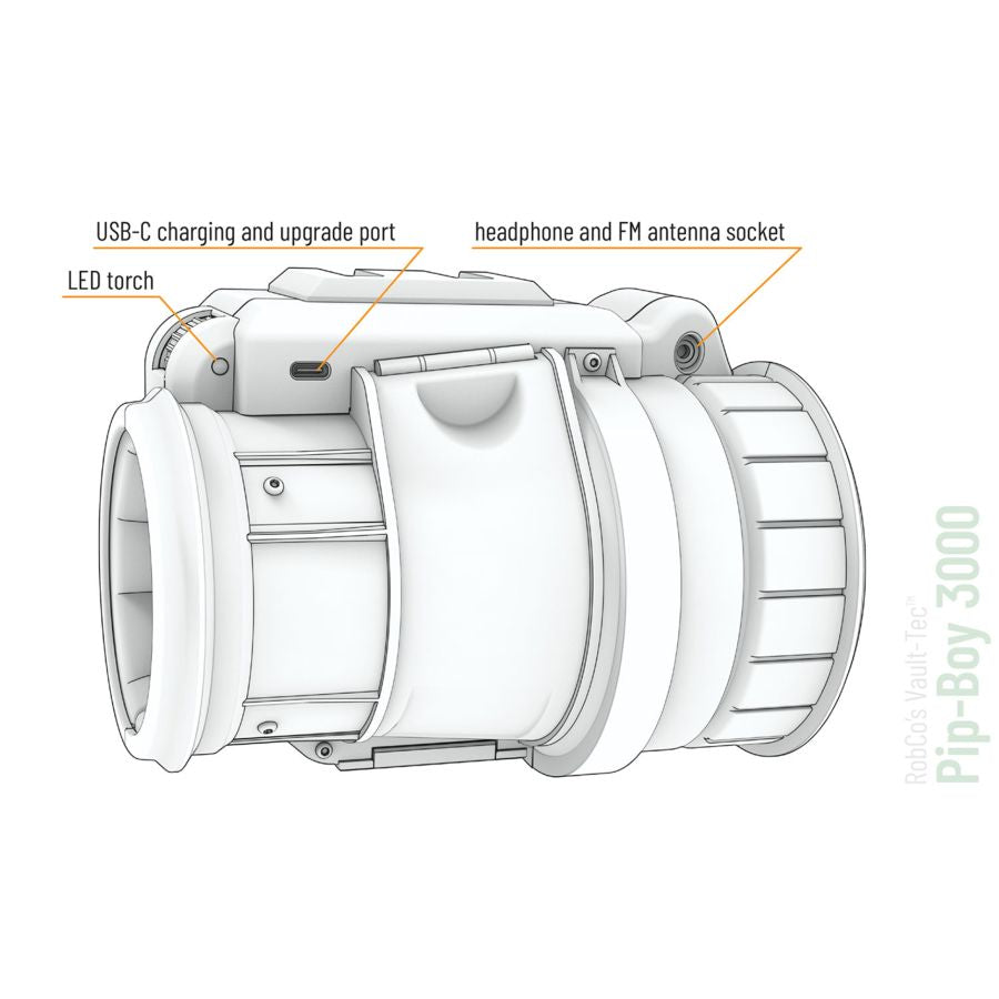 Fallout 3 - Pip-Boy 3000 Prop Replica