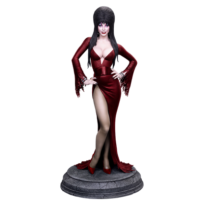 Elvira: Mistress of the Dark - Elvira (Red Glitter Dress) 1:4 Maquette