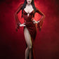 Elvira: Mistress of the Dark - Elvira (Red Glitter Dress) 1:4 Maquette