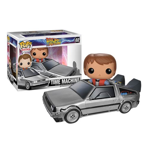 Back to the Future - Marty McFly In DeLorean Pop Vinyl #02