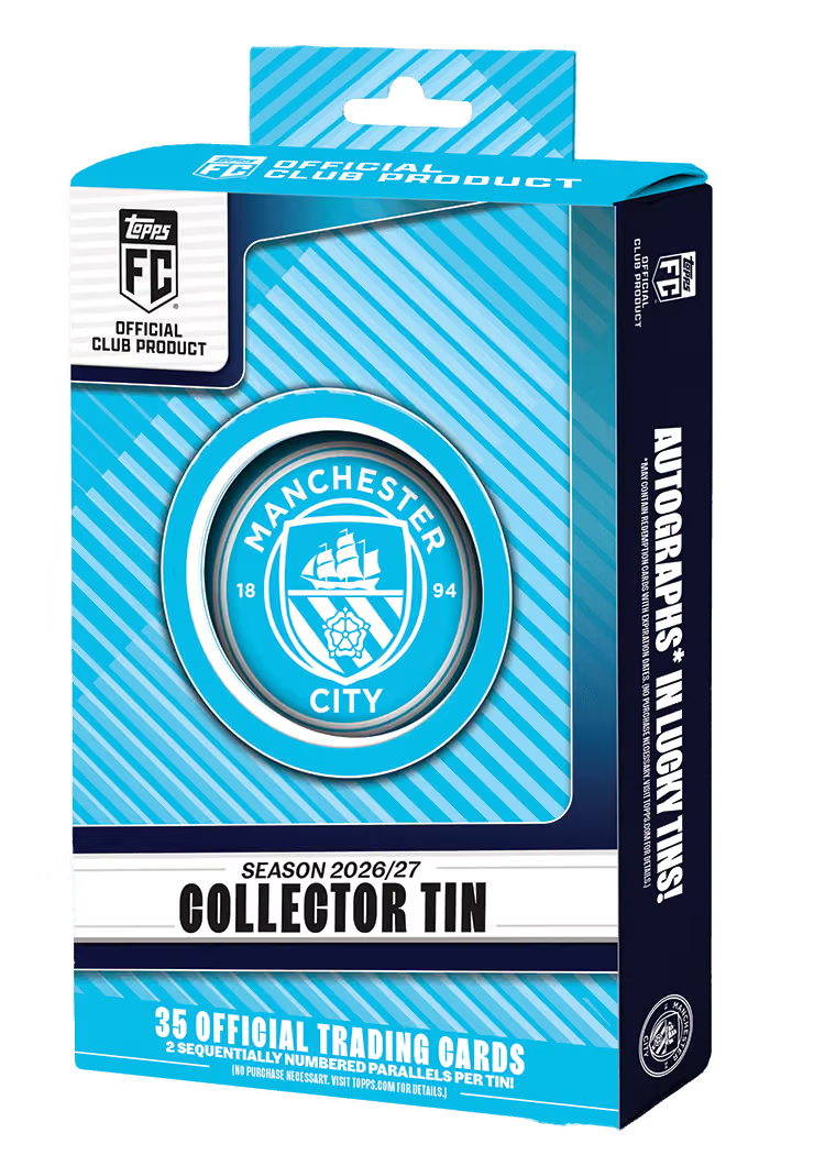 Topps Manchester City Collector Tin 2027