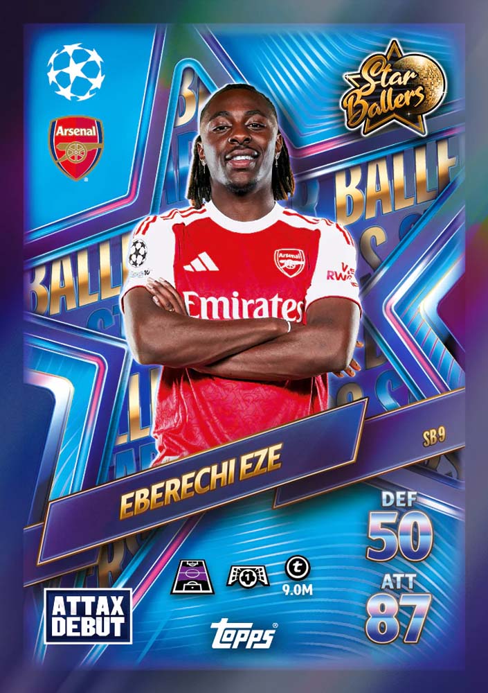 Topps UCC Match Attax Champions League 2025/2026 Edition ECO Hanger Box (Star Ballers)