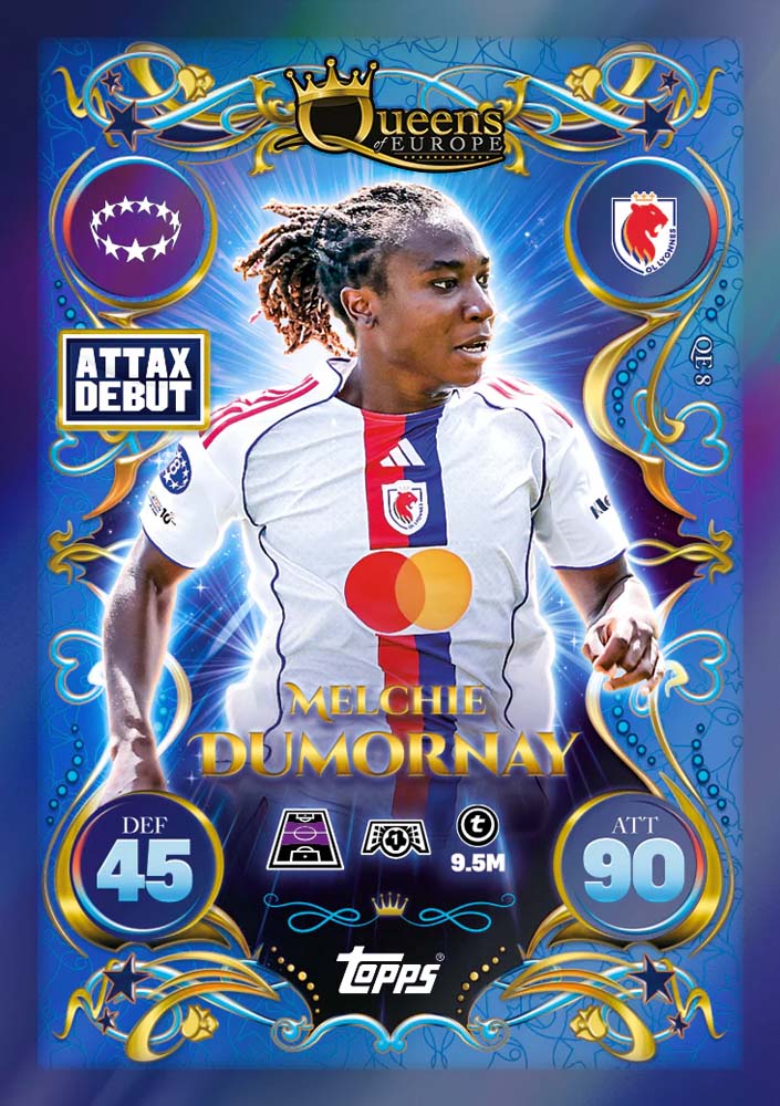 UCC Match Attax Champions League 2025/2026 Edition ECO Hanger Box (Queens of Europe)