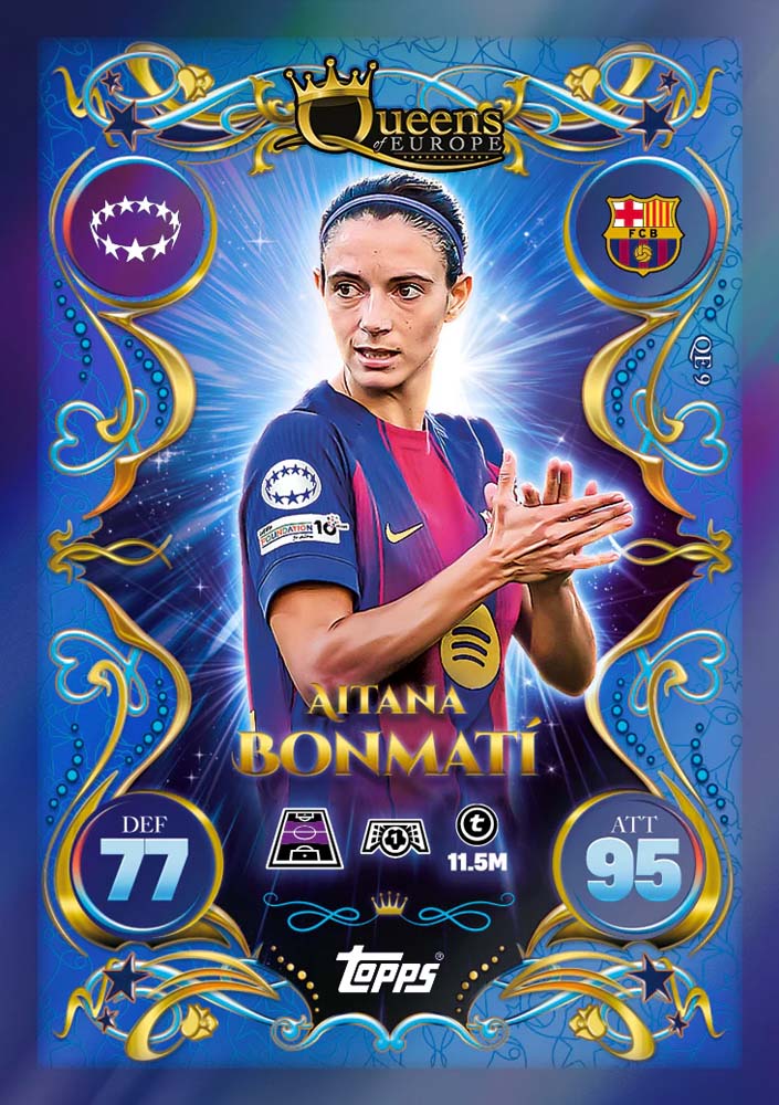 UCC Match Attax Champions League 2025/2026 Edition ECO Hanger Box (Queens of Europe)