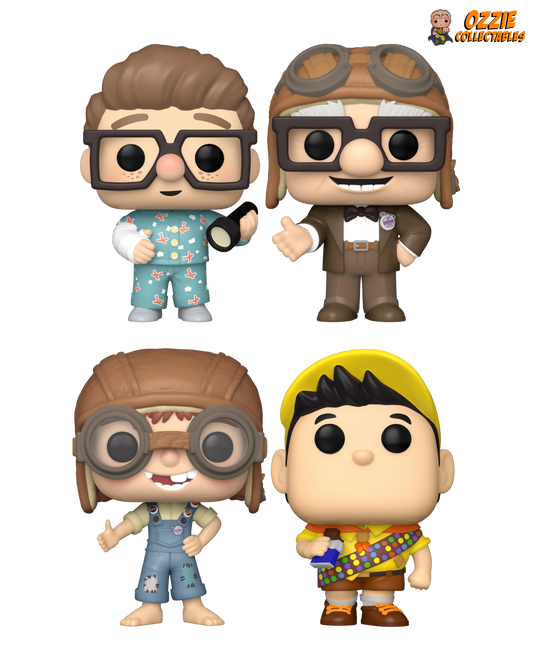 Up (2009) Bundle - 4 POP! Vinyls