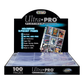 Ultra Pro - 9-Pocket Platinum Pages (Box of 100)