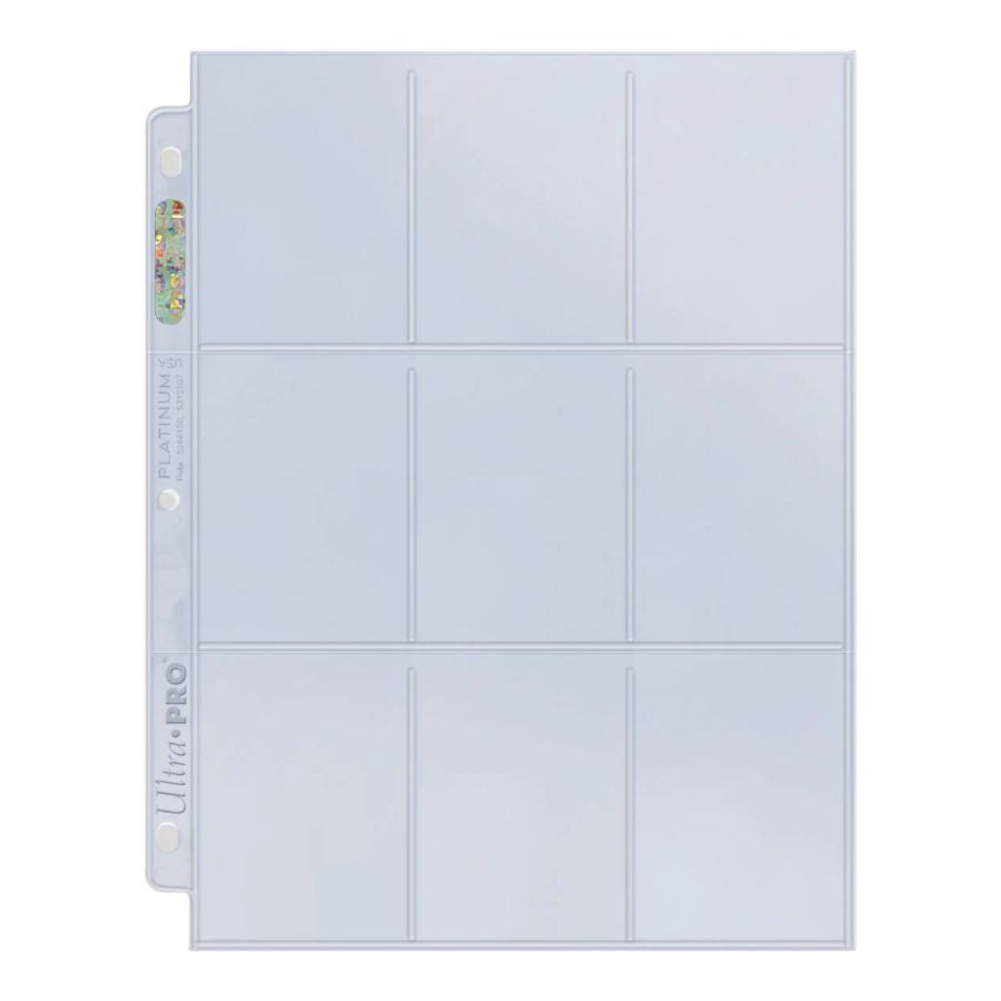 Ultra Pro - 9-Pocket Platinum Pages (Box of 100)