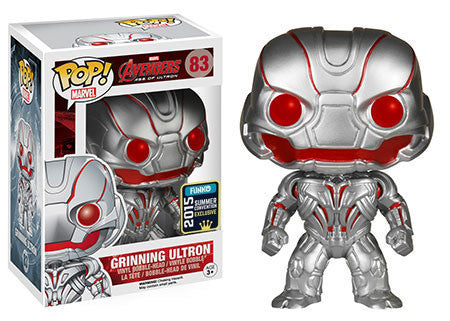 Avengers Age Of Ultron - Grinning Ultron 2015 Summer Convention Exclusive Pop! Vinyl Figure #83