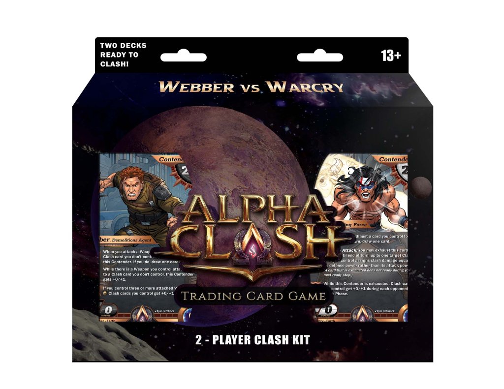 ALPHA CLASH TCG - Unrivaled 2-Player Clash Kit