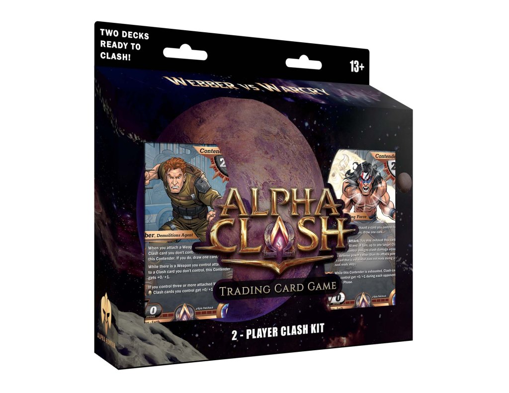 ALPHA CLASH TCG - Unrivaled 2-Player Clash Kit
