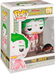 DC Bombshells - Joker with Kisses Pink & White US Exclusive Pop! Vinyl #170