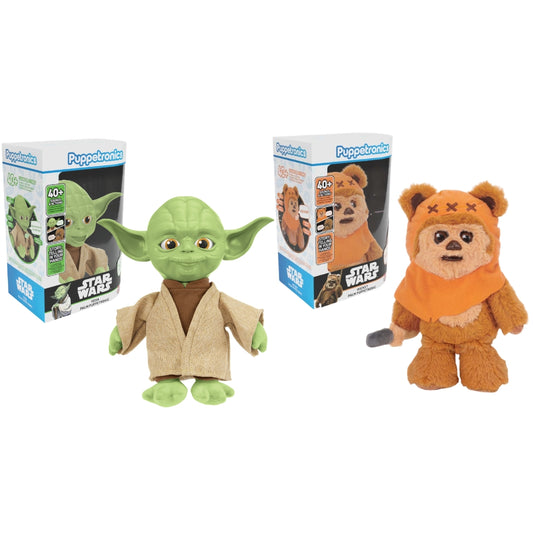 Star Wars Yoda & Wicket Palm Puppetronic Assortment