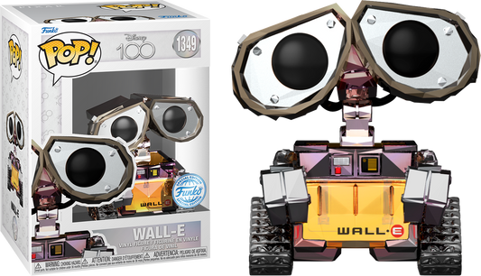 WALL-E (2008) - WALL-E (Facet) Disney 100th Pop! Vinyl #1349