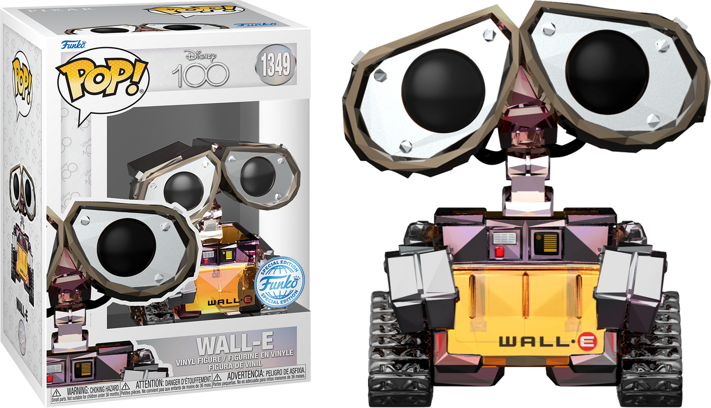 WALL-E (2008) - WALL-E (Facet) Disney 100th Pop! Vinyl #1349