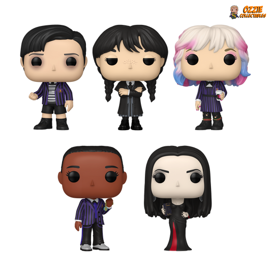 Wednesday (TV) 2025 Bundle - 5 POP! Vinyls