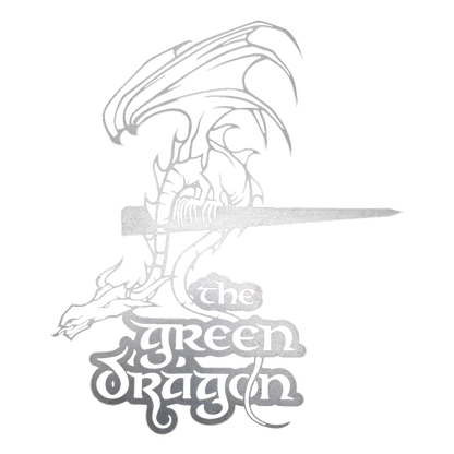 Lord of the Rings - The Green Dragon Metalbird Corten Steel Silhouette
