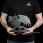 Lord of the Rings - Balrog Metalbird Corten Steel Silhouette