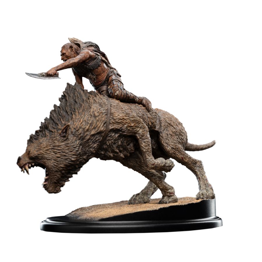 The Lord of the Rings - Sharku on Warg Miniature Statue