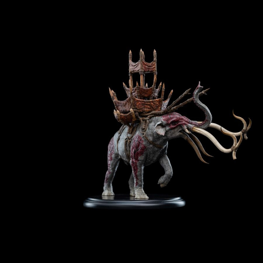 The Lord of the Rings - Mumak in Battle Minature Statue
